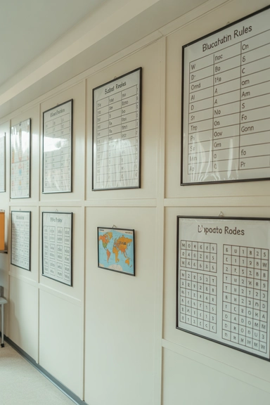 22 Smart Classroom Organization Hacks That Actually Work 15 Wall Displays That Serve Function, Not Decoration