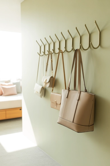 Wall Hooks for Short-Term Bag Storage