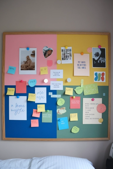21 ADHD Home Organization Ideas That Actually Work 16 Establish a Personal Memory and Inspiration Board