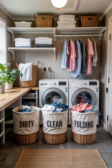  LAUNDRY FLOW ORGANIZING HACKS