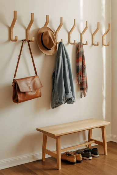 21 Smart Small Room Storage Ideas That Maximize Space 16 Wall Hook Systems for Everyday Essentials