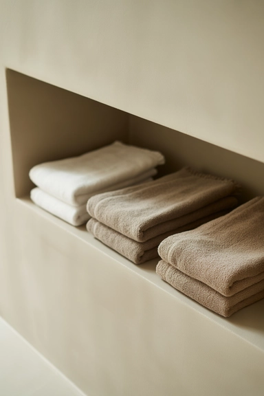 Organizing Ideas That Limit Towel Quantity Intentionally