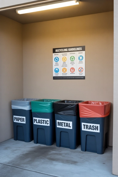 21 Smart Garage Organizing Ideas for a Clutter-Free Space 17 Recycling and Waste Sorting Stations