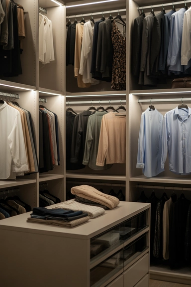 Separate Daily and Occasional Wear