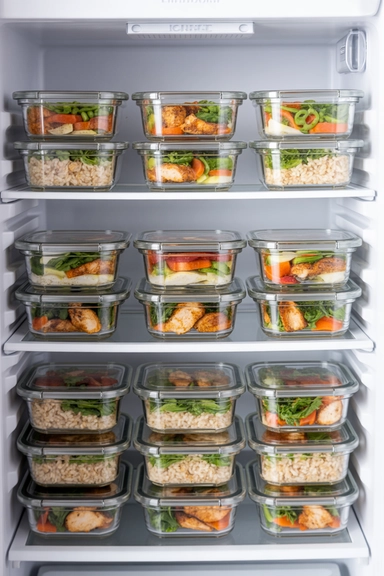 Store Cooked Meals in Meal-Prep Containers