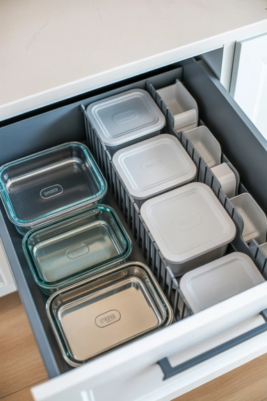 Dedicated Meal-Prep Container Station