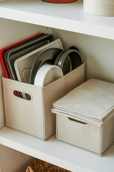  Foldable Storage Bins for Seasonal Kitchen Items