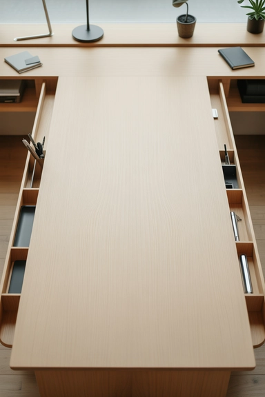 Keep the Desk Center Completely Clear