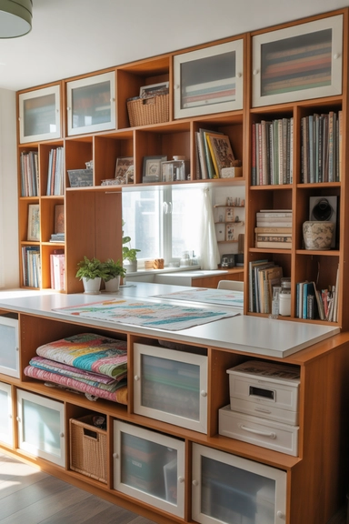 22 Smart Craft Room Layout Ideas That Make Small and Large Spaces Work Better 17 Layouts That Balance Openness With Containment