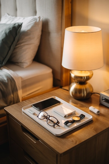 BEDSIDE CATCHALL TRAYS