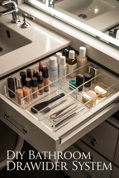 DIY Linen Closet Shelf Dividers