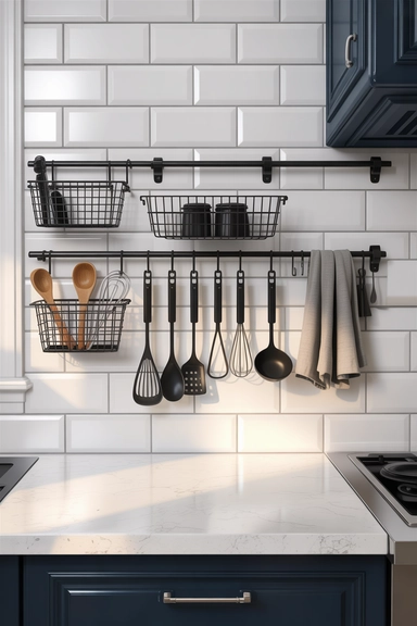  FINTORP Rail Systems for Flexible Kitchen and Craft Storage