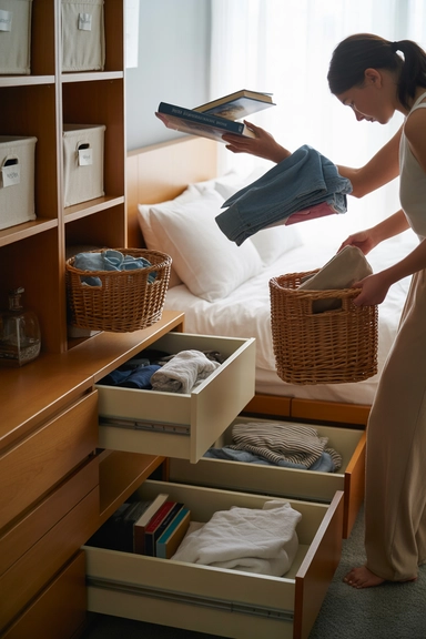 17. Storage That Encourages a Consistent Reset Routine result