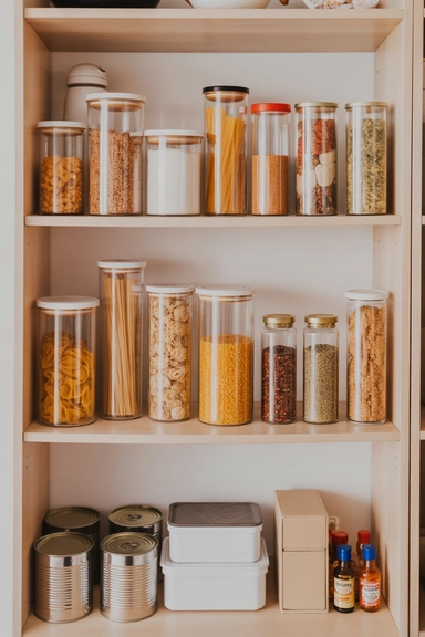Avoid Storing Non-Food Items in Pantry Space