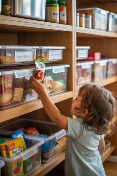Create a Kid-Friendly Snack Zone