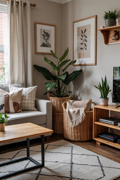  LIVING ROOM BASKET ZONING HACKS