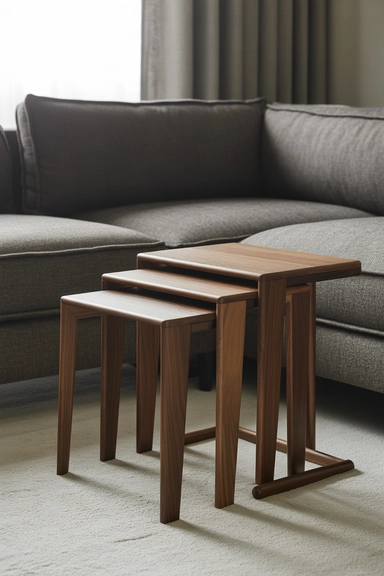 21 Smart Small Room Storage Ideas That Maximize Space 19 Nested Furniture for Adaptive Layouts