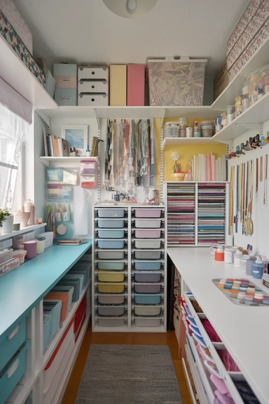 21 Craft Room Declutter Ideas That Actually Work 18 Implement a Regular Craft Room Reset Routine