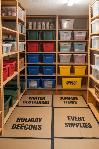 Keep Seasonal Categories Physically Separated