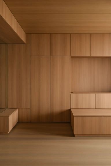 Reduce Visual Contrast Within Storage Areas