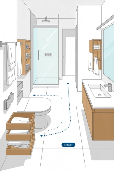 Storage That Aligns With Daily Movement Patterns