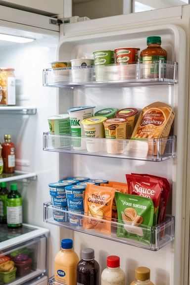 FRIDGE BIN GROUPING FOR SMALL FOOD ITEMS