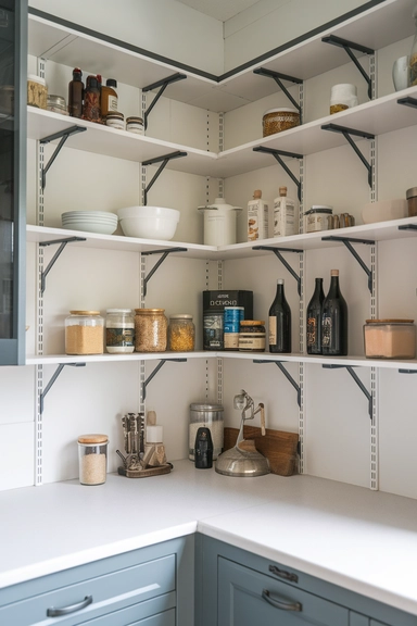 Incorporate Adjustable IKEA Ekby Brackets for Custom Shelf Heights