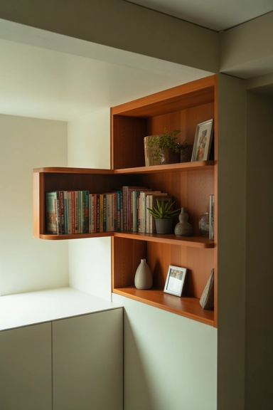 21 Smart Small Room Storage Ideas That Maximize Space 20 Rotating Corner Shelves for Compact Access
