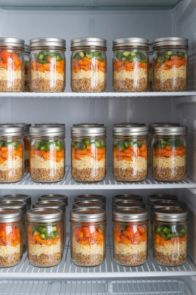 Use Uniform Jars for Loose Ingredients