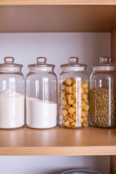  Use Uniform Jars for Loose Ingredients