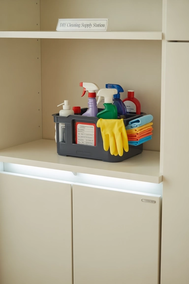 DIY Toy Rotation Storage Tower