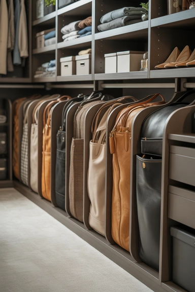 Floor-Level Storage for Oversized Bags