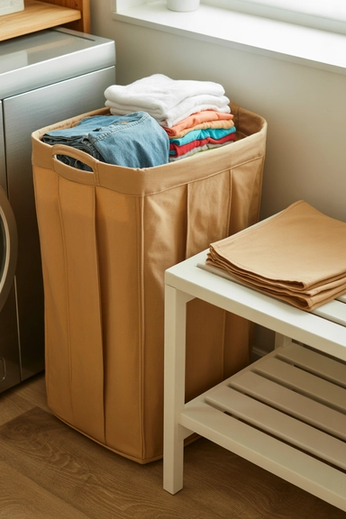21 Utility Closet Organization Ideas That Eliminate Household Clutter 20 Foldable Baskets for Temporary Holding