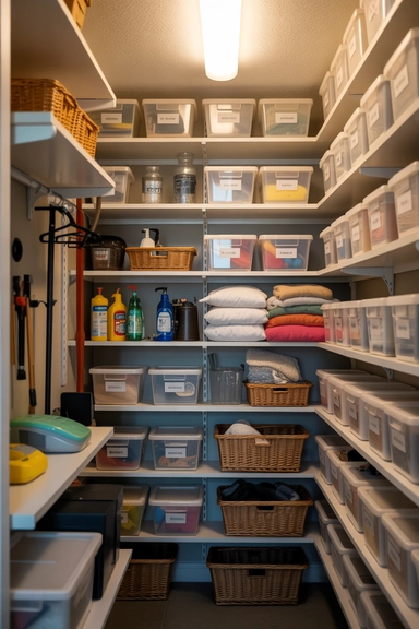 Single-Zone Storage for Multi-Purpose Items