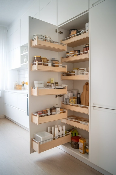 Convert Deep Cabinets Using IKEA Komplement Drawers