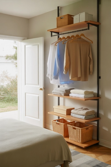 Over-the-Door Racks That Replace a Dresser Drawer