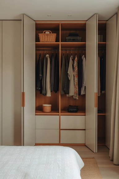 Closed Storage That Absorbs Visual Noise