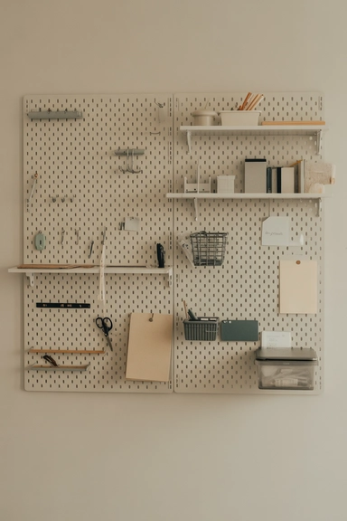 21 Wall Organizer Ideas That Keep Surfaces Clutter-Free 3 Pegboard Systems for Flexible Wall Storage