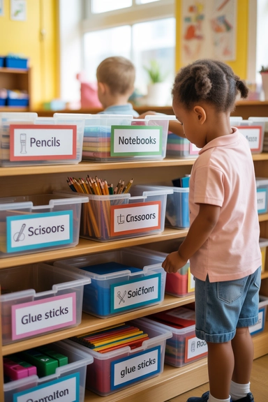 22 Smart Classroom Organization Hacks That Actually Work 3 Student-Accessible Storage That Reduces Interruptions
