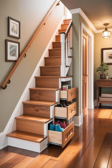 Under-Stair Drawer Systems That Capture Hidden Volume