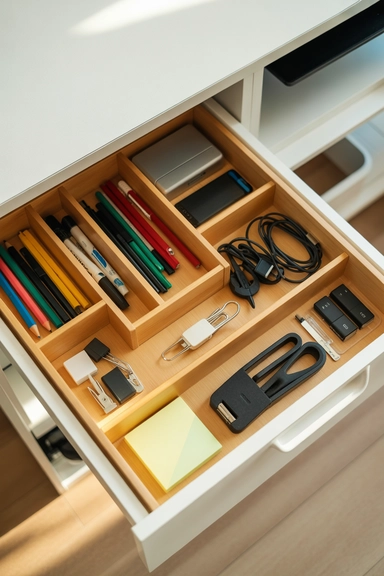 Use IKEA Drawer Inserts to Separate Functions, Not Just Items