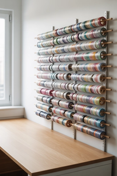 21 Washi Tape Organizing Ideas for a Tidy Craft Space 3 Vertical Organizing Ideas That Save Surface Space