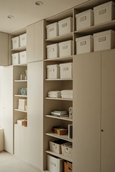Ceiling-Height Storage Units for Maximum Capacity