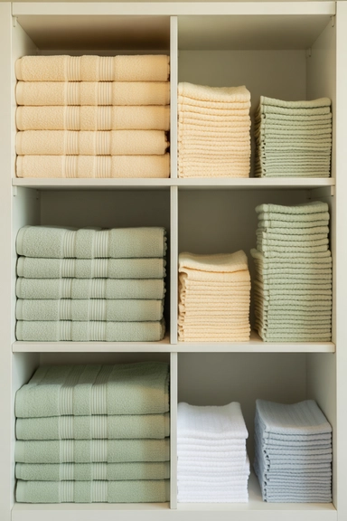 21 Smart Linen Closet Organizing Ideas for a Clutter-Free Home 21 Group Linens by Size