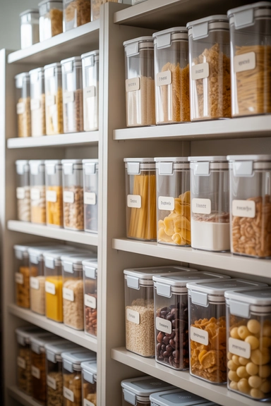 25 Small Kitchen Storage Solutions That Make Every Inch Work Better 21 Clear Storage for Quick Visual Access