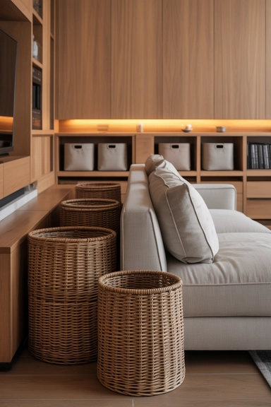  Keep Storage Aligned With Furniture Proportions