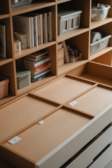 23 Low Budget Home Organizing Hacks for Real Everyday Homes 21 Leave One Area Intentionally Less Full