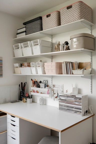 21 Craft Room Declutter Ideas That Actually Work 21 Repurpose Household Items for Budget-Friendly Craft Supply Storage
