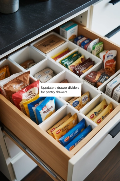 UPPDATERA Drawer Dividers for Pantry Drawers