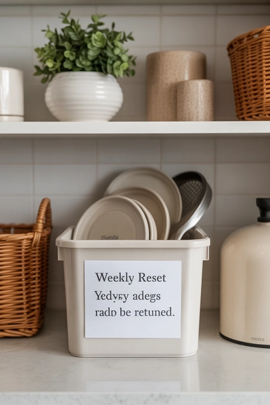 21 – Weekly Reset Bins That Maintain Order result